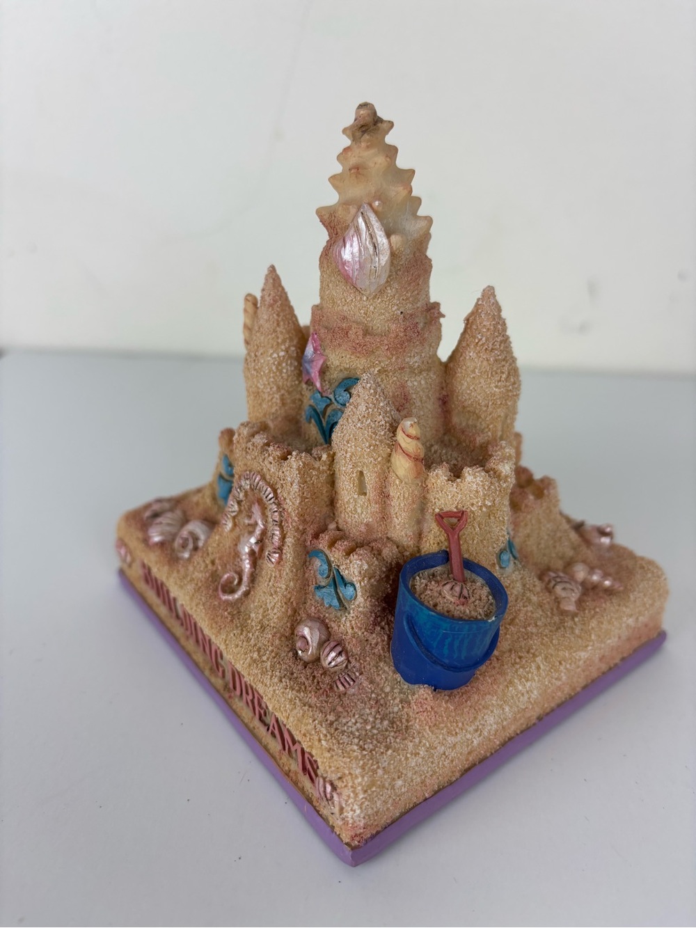 Jim Shore-Building Dreams-Sandcastle-Beach/Sand/Shells/Bucket - Picture 2 of 9